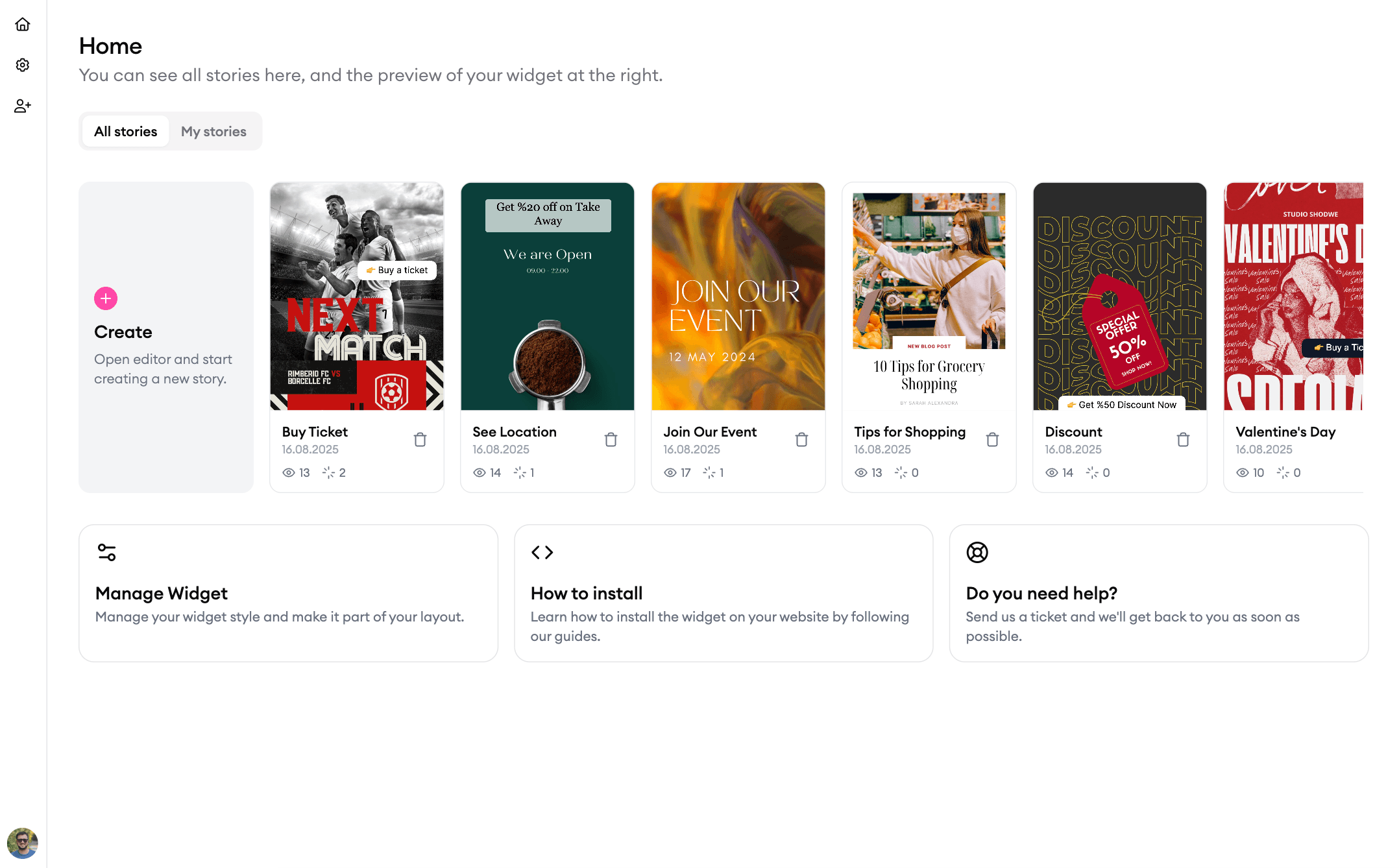 Make it part of your website with customization options